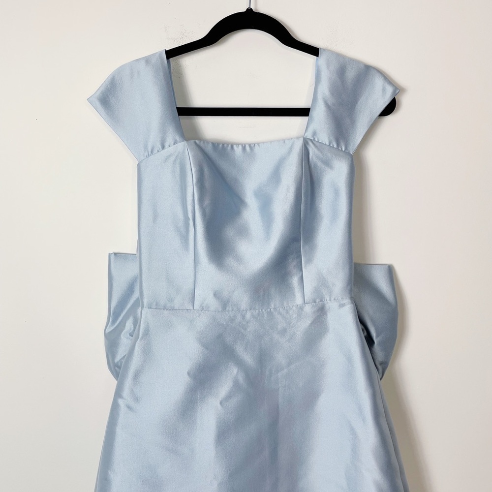Alexia Maria Ivy Silk And Wool Bow Dress - Picture 6 of 7